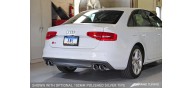 AWE Tuning 3.0T Track Edition Exhaust (90mm) for B8/B8.5 S4